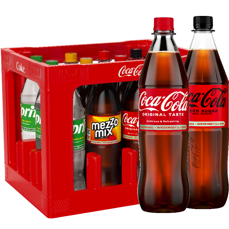 Coca-Cola Cola** oder Limonade