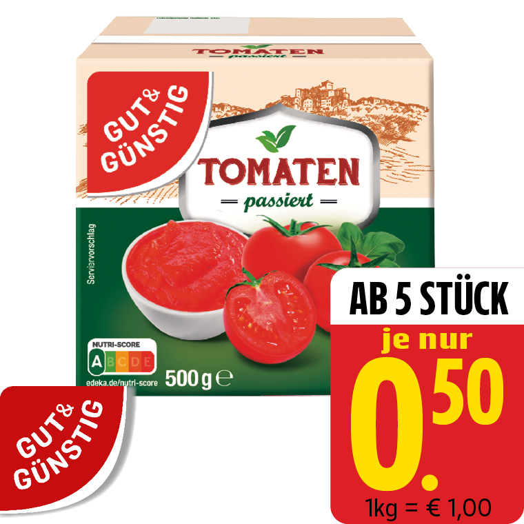 Tomaten passiert