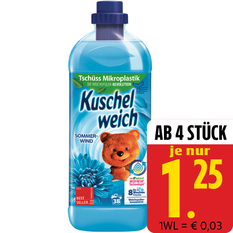 Kuschelweich Weichspüler