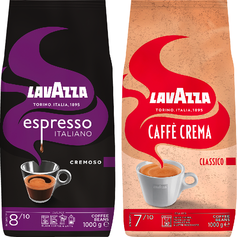 Lavazza Caffè Crema oder Espresso