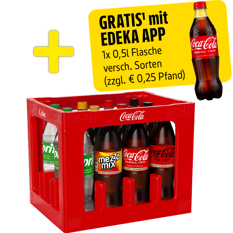 Coca-Cola Cola** oder Limonade