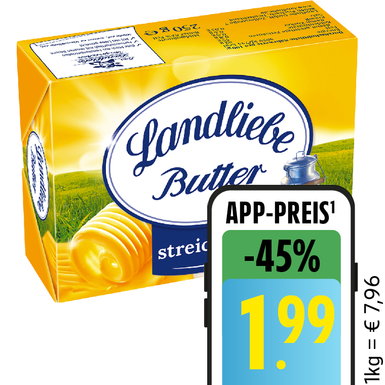 Landliebe Butter oder Die Streichzarte