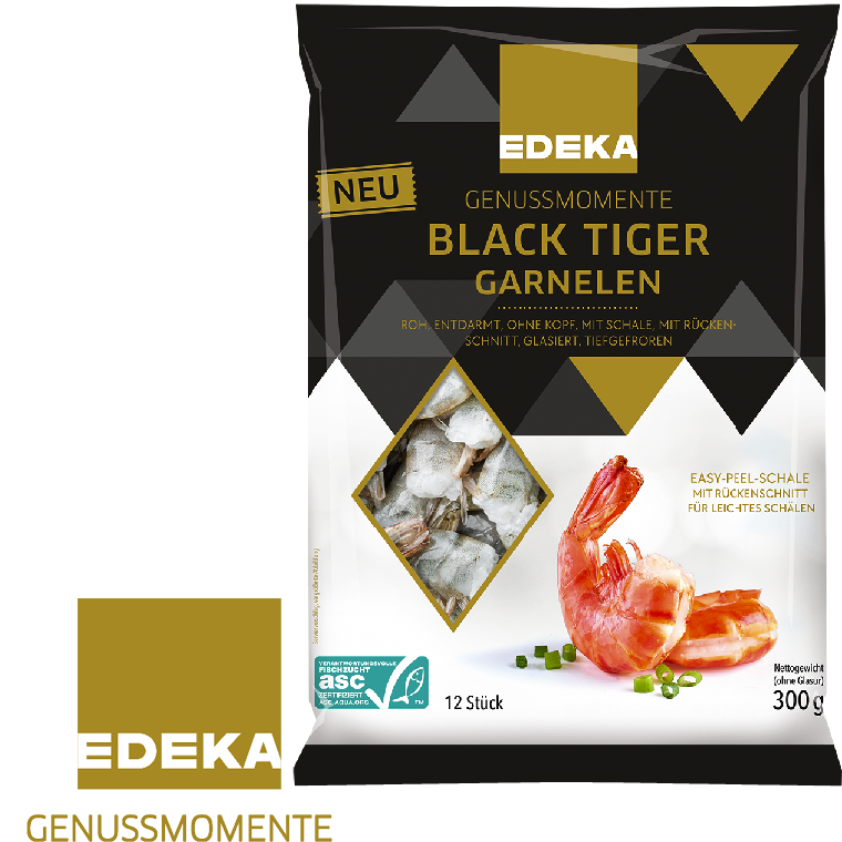 Black Tiger Garnelen