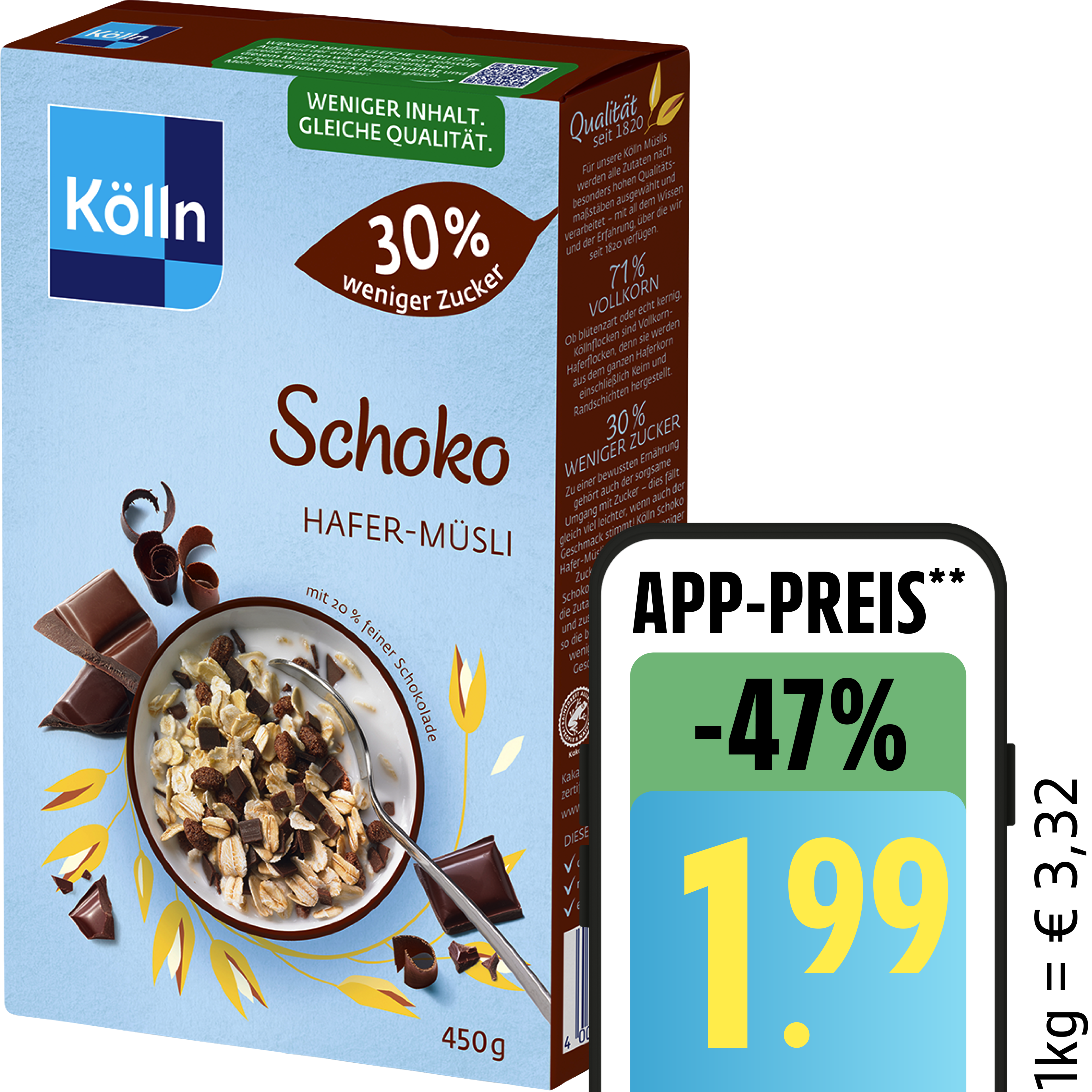 Kölln Müsli oder Haferfleks
