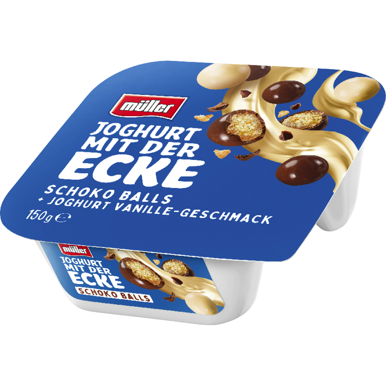 Müller Joghurt mit der Ecke