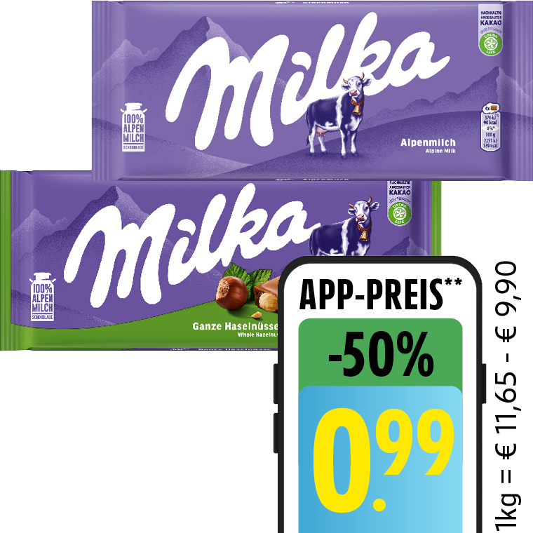 Milka Schokolade