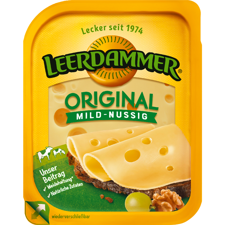Leerdammer Scheiben oder Reibekäse