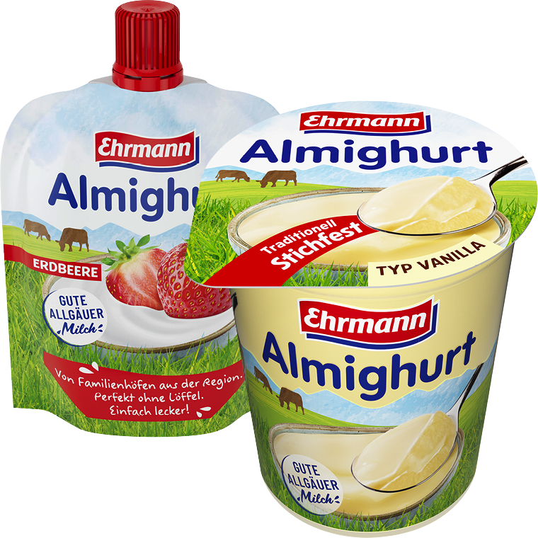 Ehrmann Almighurt oder Praktisch und Lecker