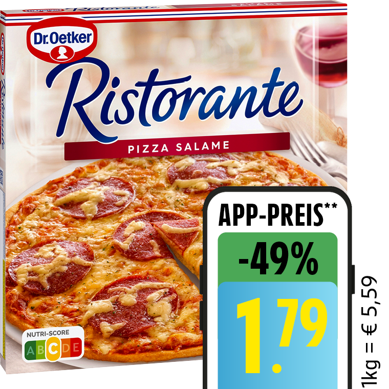 Dr. Oetker Ristorante Pizza, Piccola oder Bistro Flammkuchen