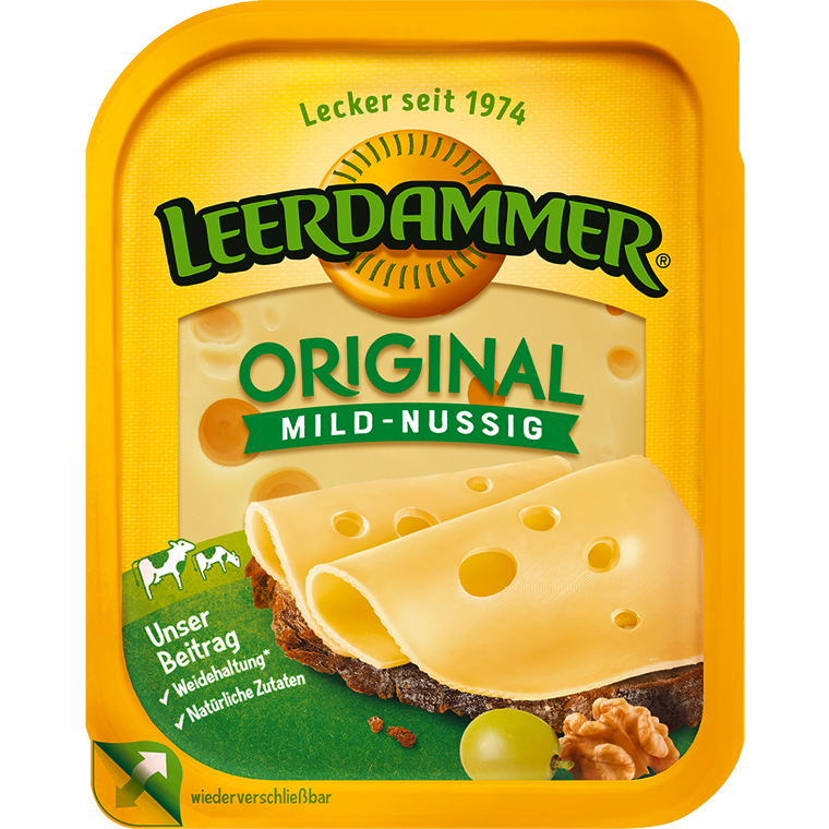 Leerdammer Scheiben oder Reibekäse