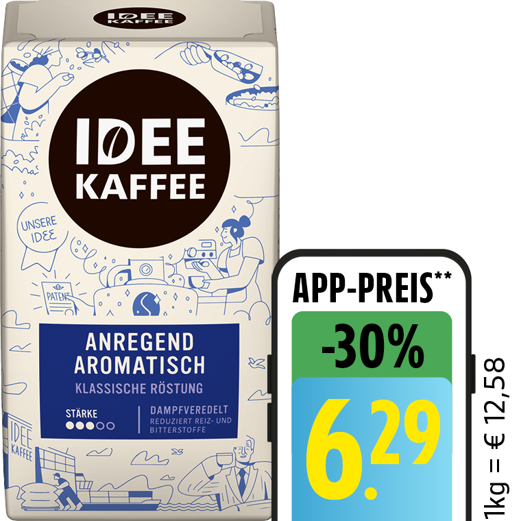 Idee, Eilles oder Mövenpick Kaffee