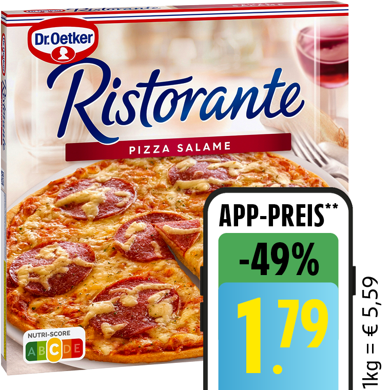 Dr. Oetker Ristorante Pizza, Piccola oder Bistro Flammkuchen