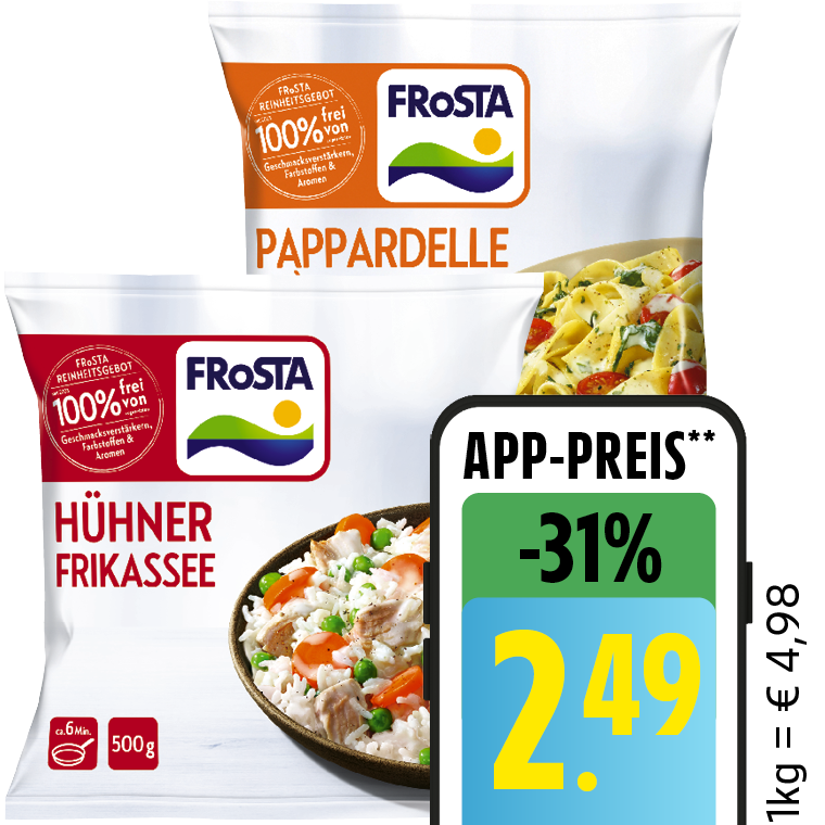 Frosta Pfannengericht