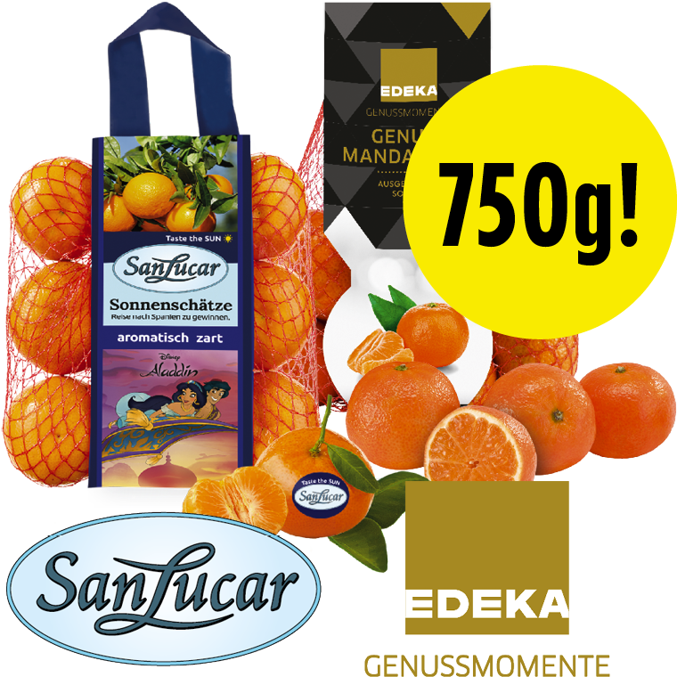 San Lucar oder EDEKA Genussmomente Mandarinen