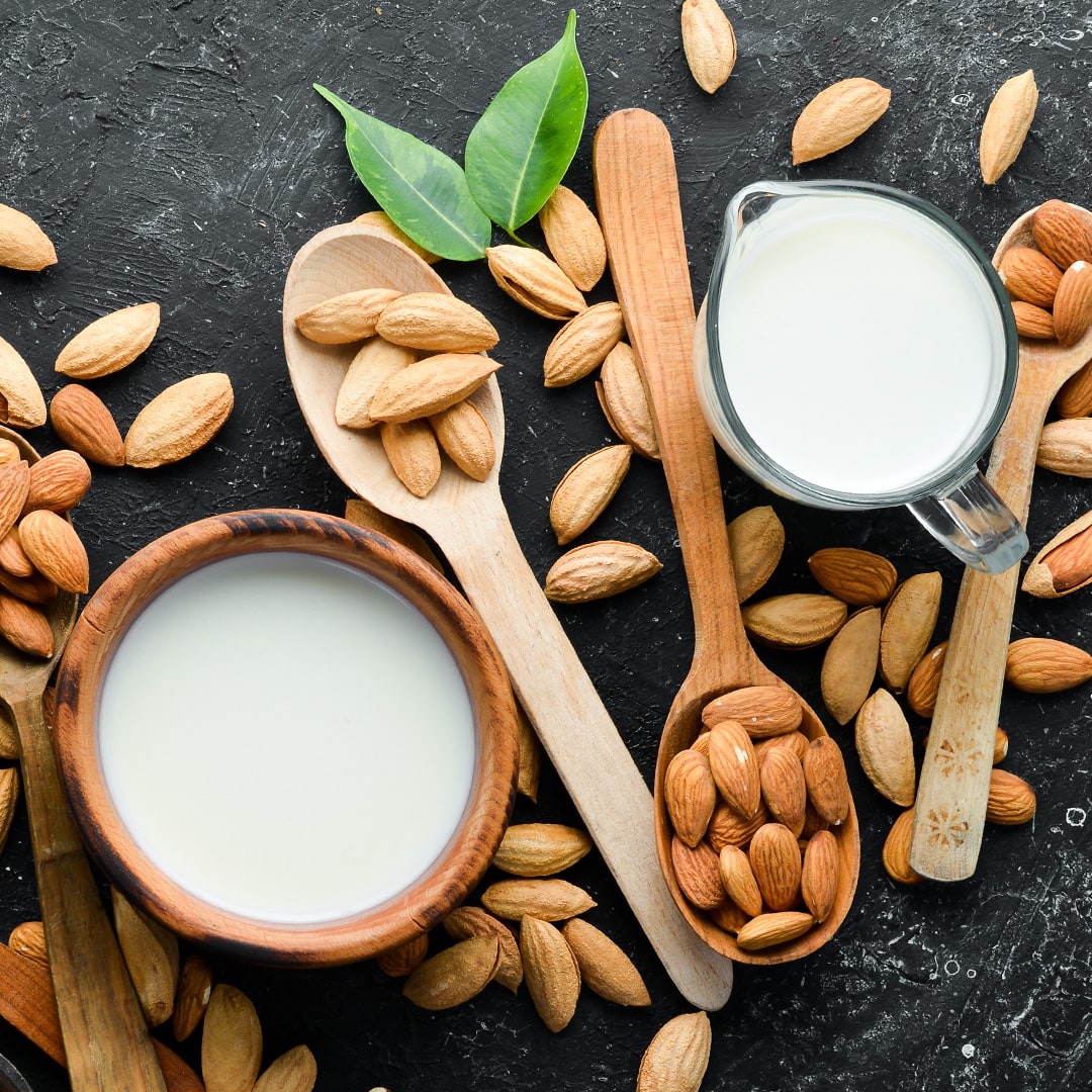 Mandelmilch selbst machen EDEKA