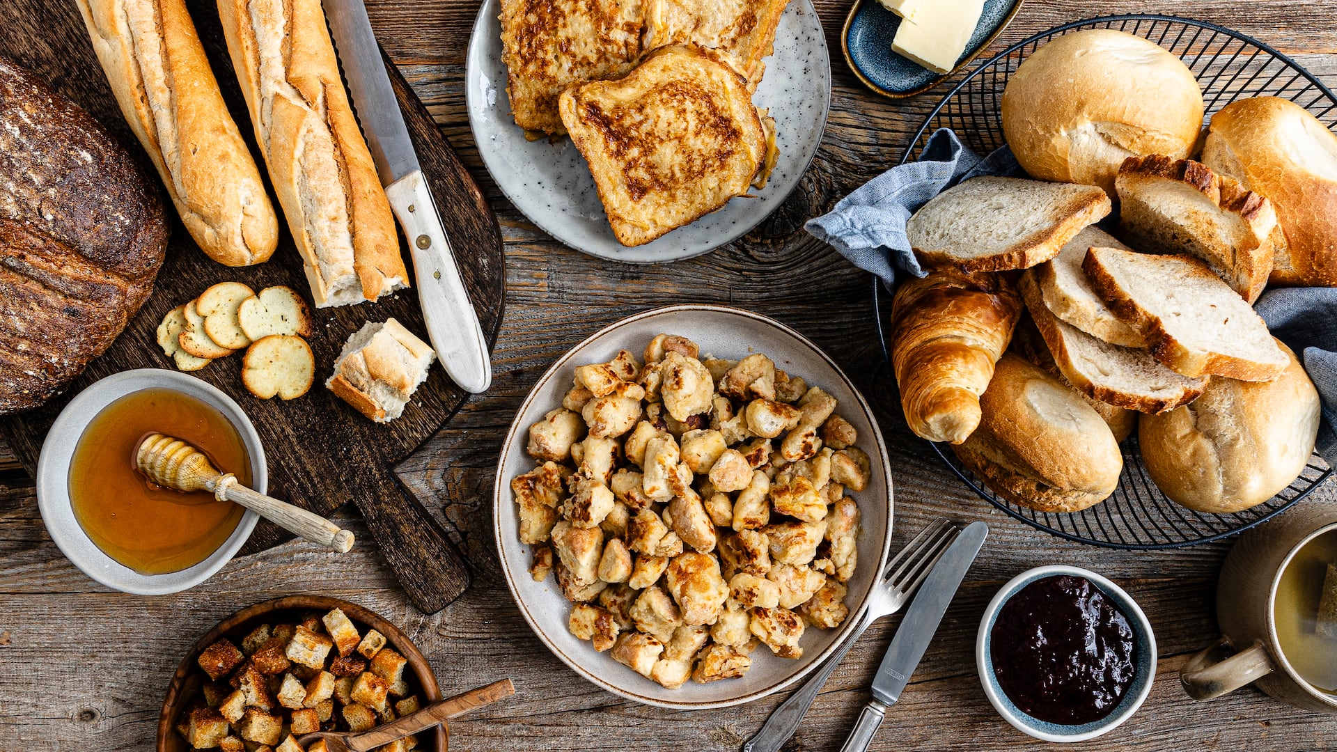 Altes Brot verwerten