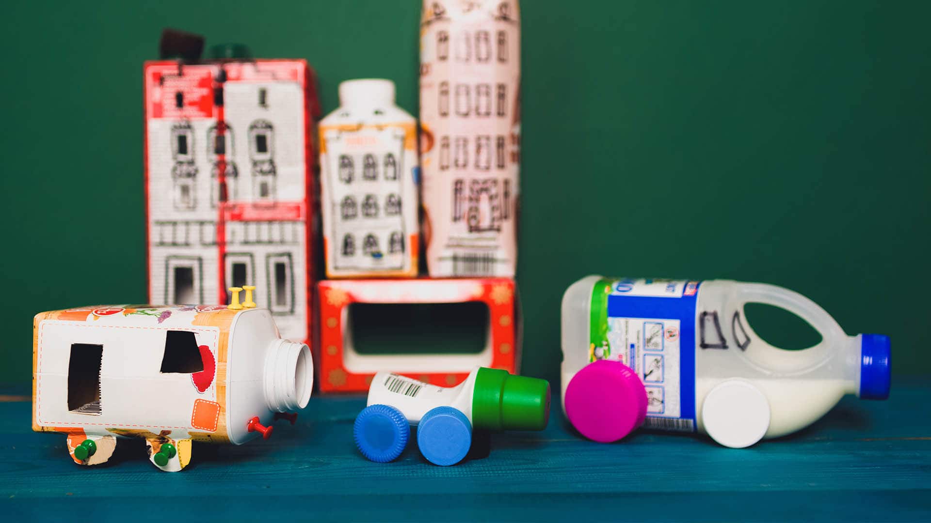 Basteln aus Müll: Upcycling mit Fantasie  EDEKA