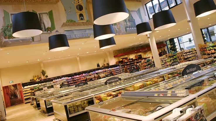 Aschoff, Tiefkühlabteilung