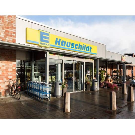 Edeka Hauschildt, Eingang