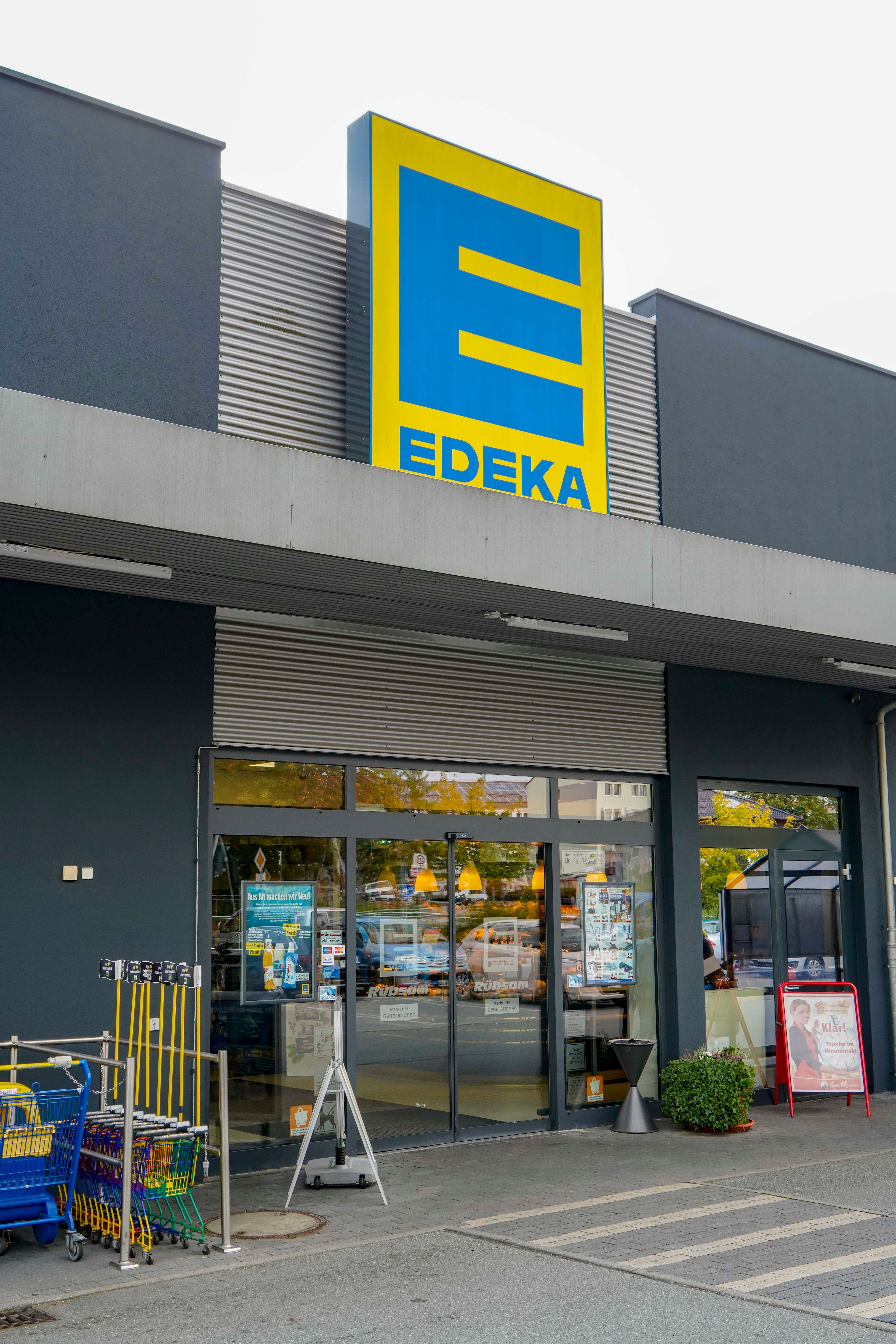 Marktansicht, EDEKA Rübsam
