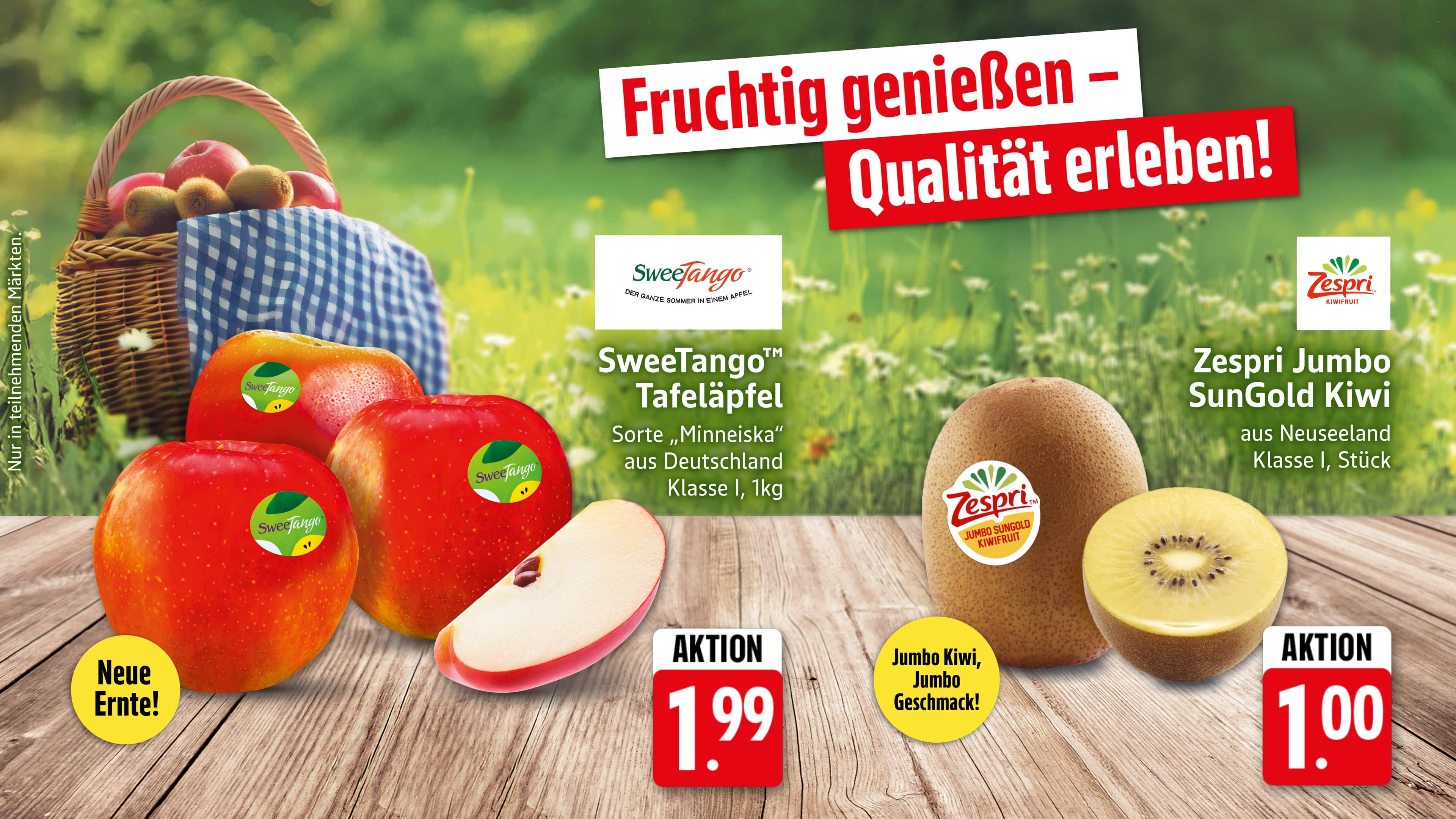 → Hier erscheint normalerweise der Teaser des Angebots-Prospektes, dieser steht aber diesmal nicht zur Verfügung. Dafür ist der verlinkte Angebots-Prospekt wieder vorhanden. Wir bitten um Verständnis. Ihr EDEKA Team