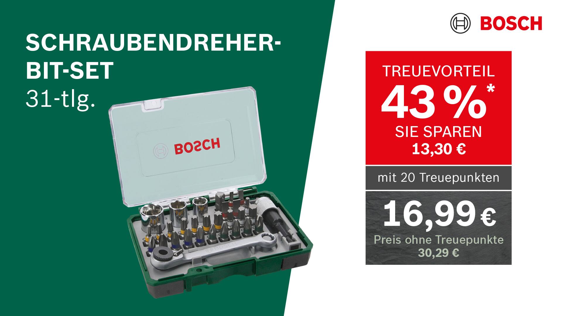 Bosch Treueaktion EDEKA