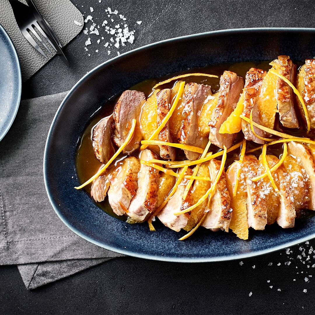 Entenbrust à l'Orange