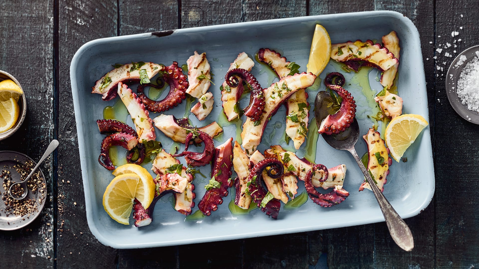 Gegrillter Tintenfisch