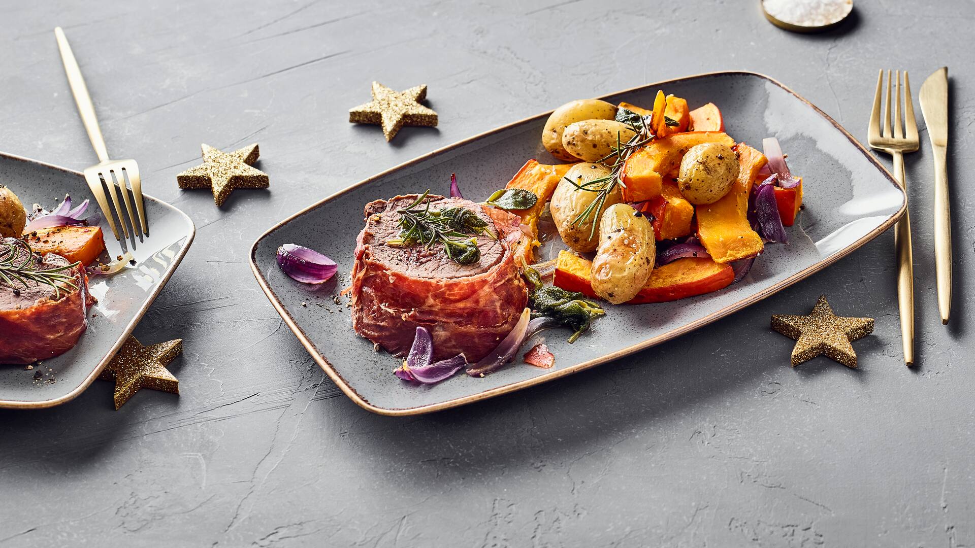 Rinderfilet im Speckmantel