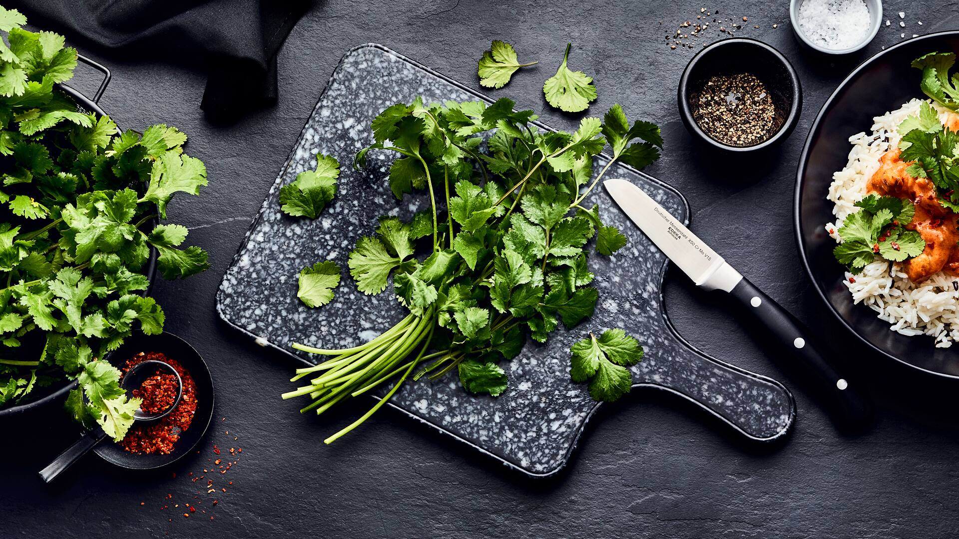 Geschmack von Koriander