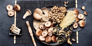 Pilzsorten der asiatischen Küche