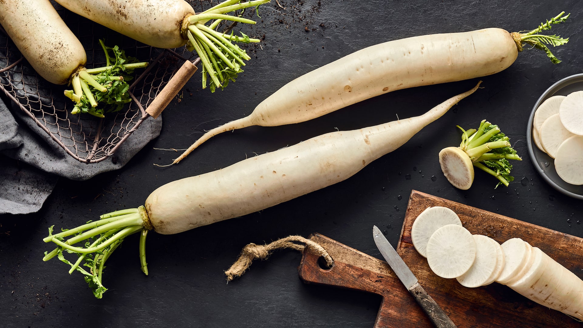 Rettich Saisonkalender