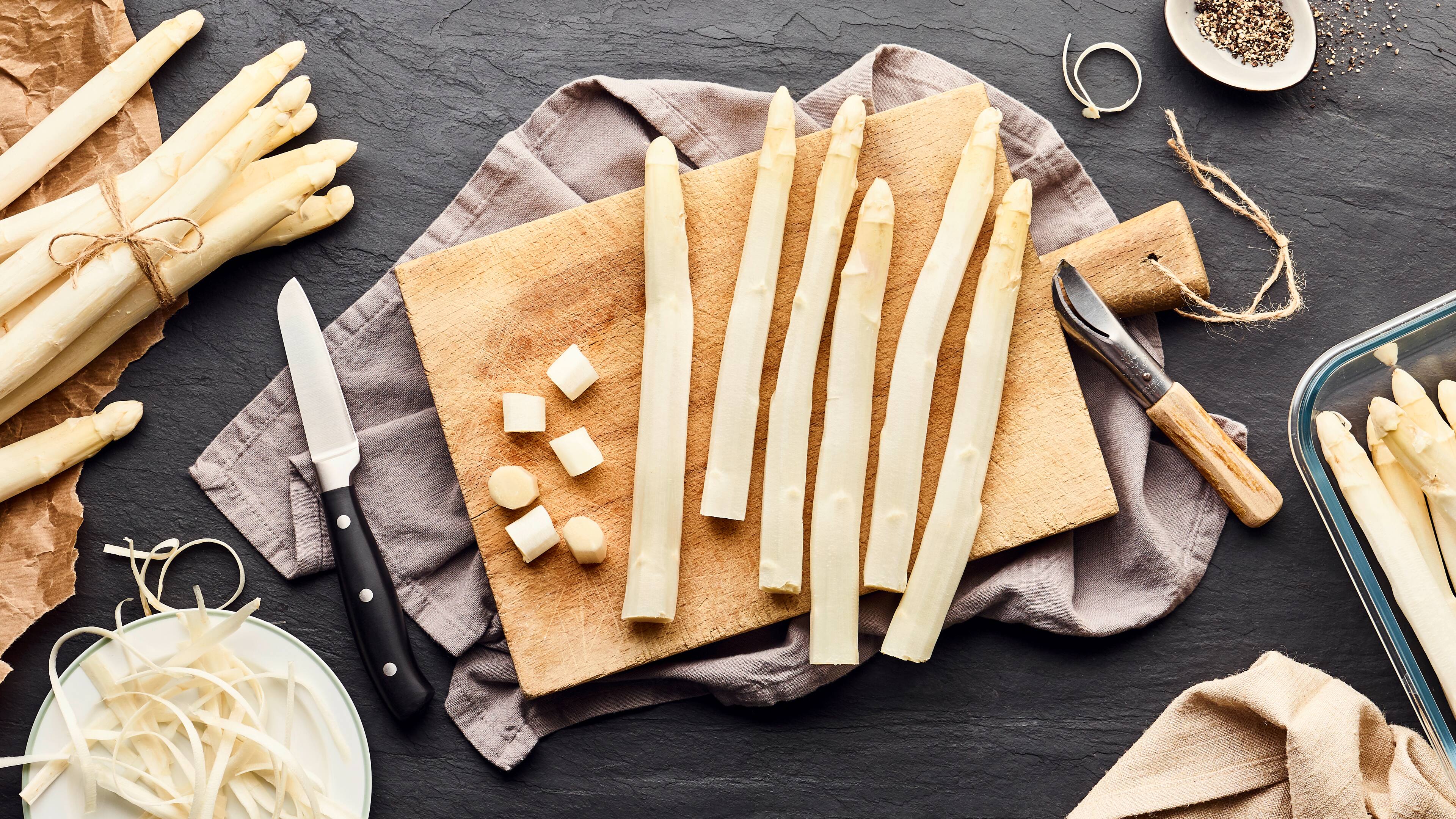 Spargel einfrieren