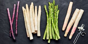 Unterschied zwischen grünem, weißem und violettem Spargel