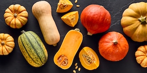 Unterschiede von Kürbissorten