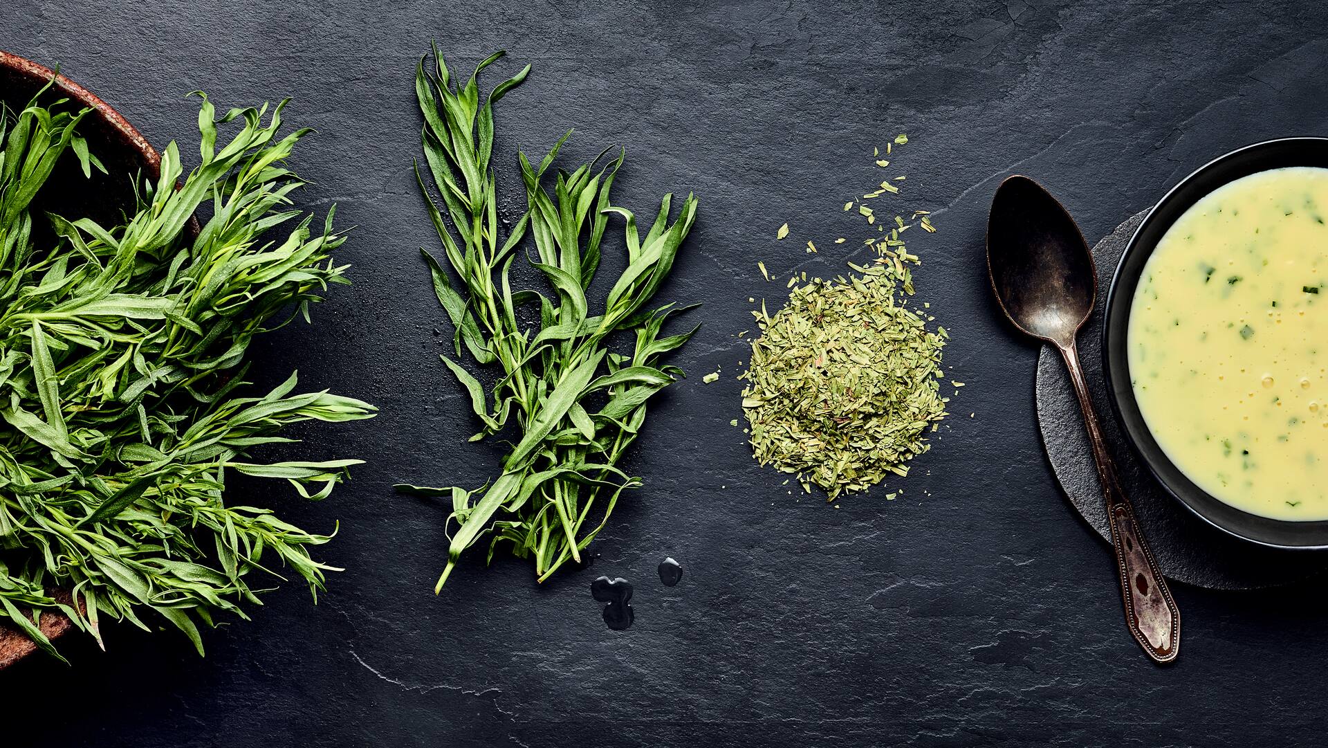 mit Estragon würzen