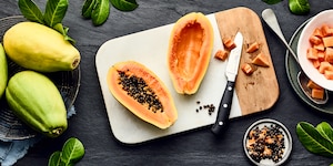Papaya essen