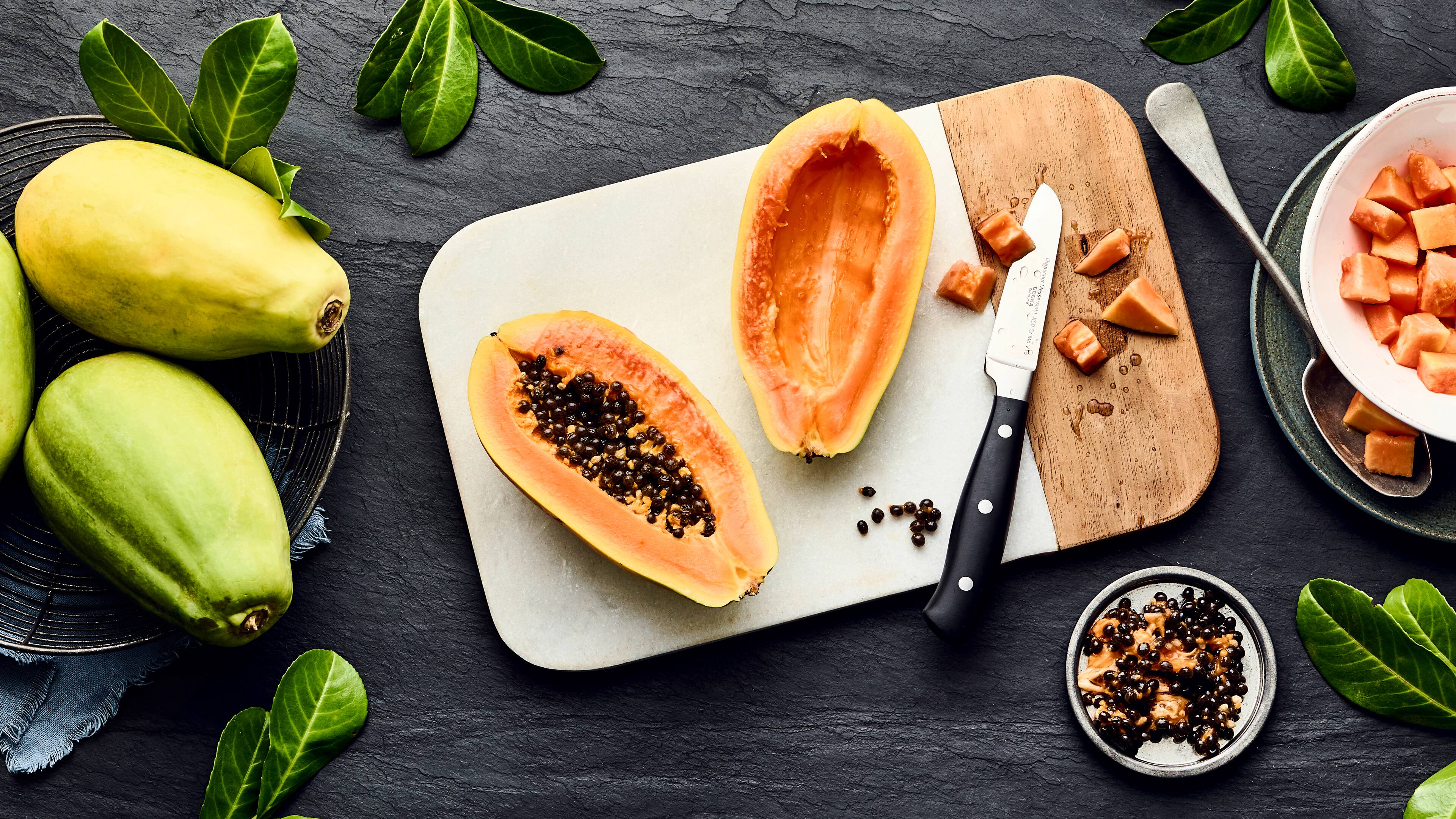 Papaya essen