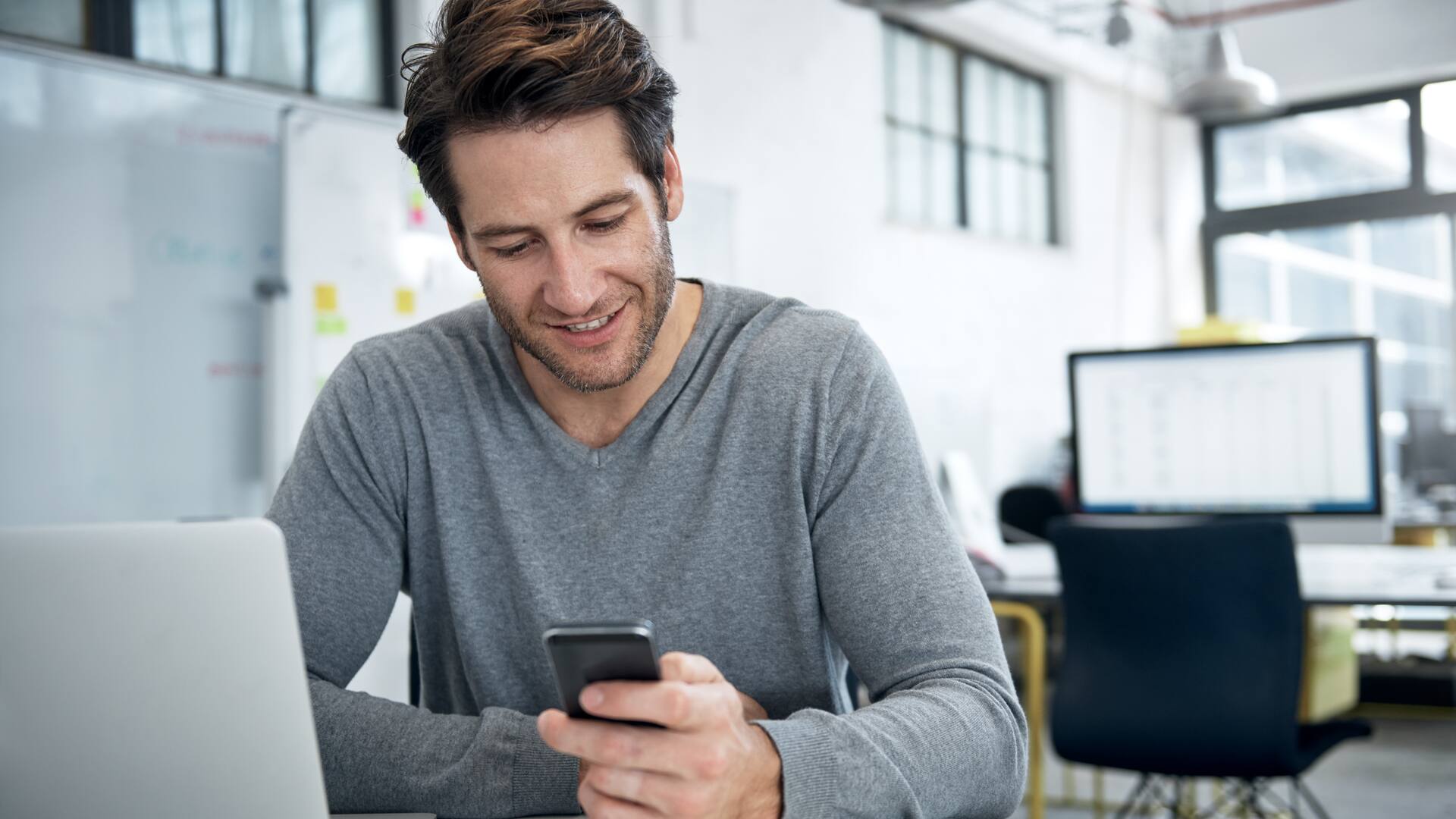 Mann mit Dreitagebart Männerpflege