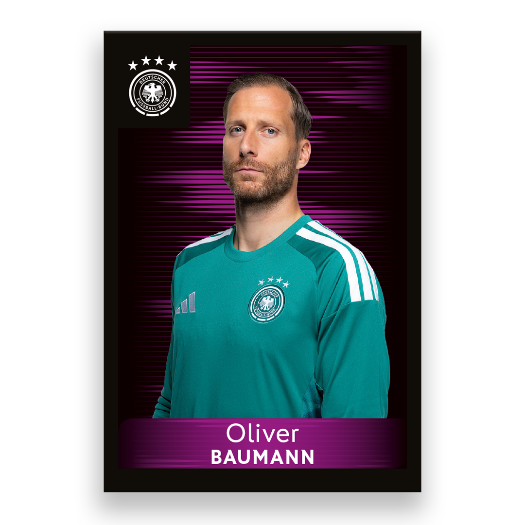WM-Sammelkarte Oliver Baumann