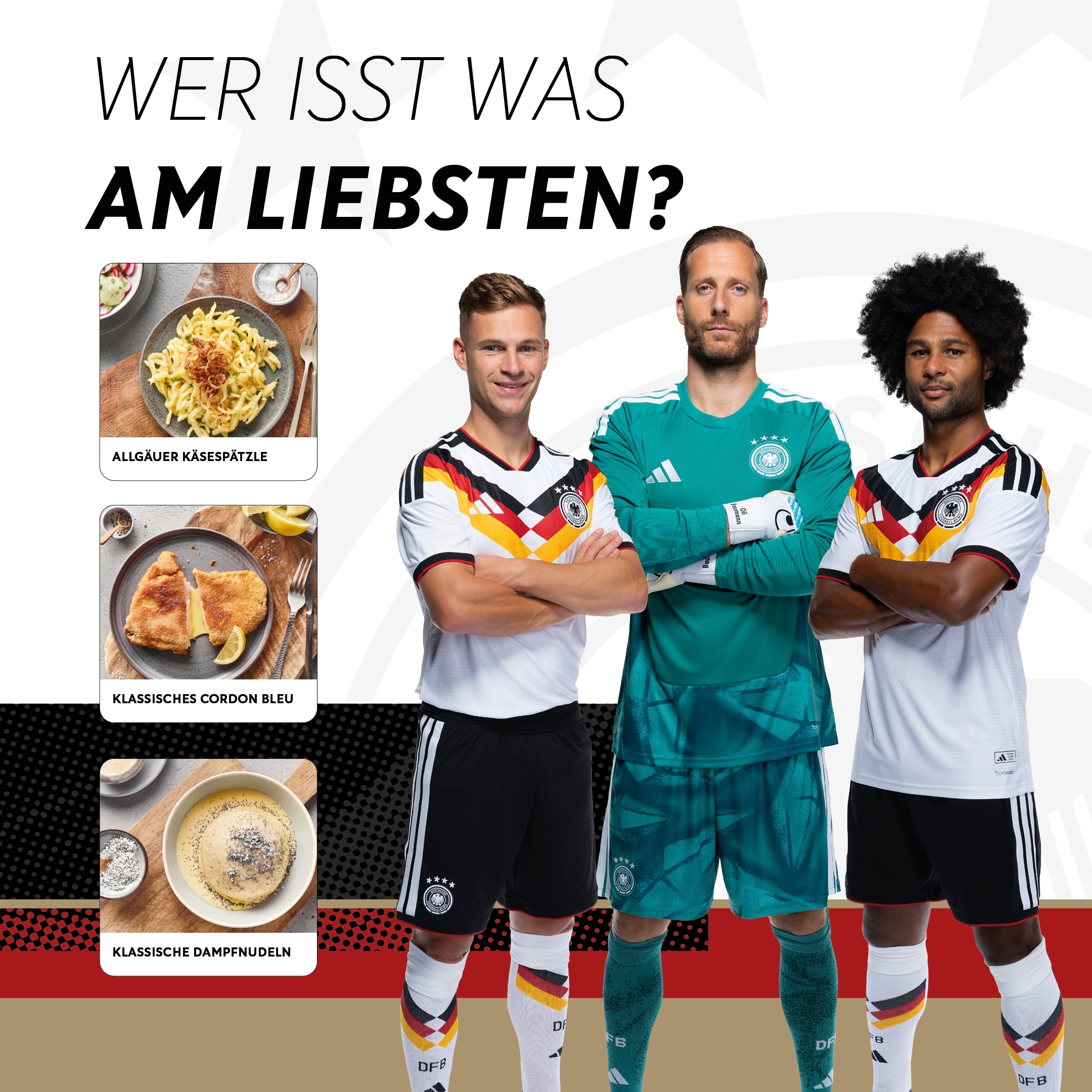 Lieblingsrezepte von Fußballspielern