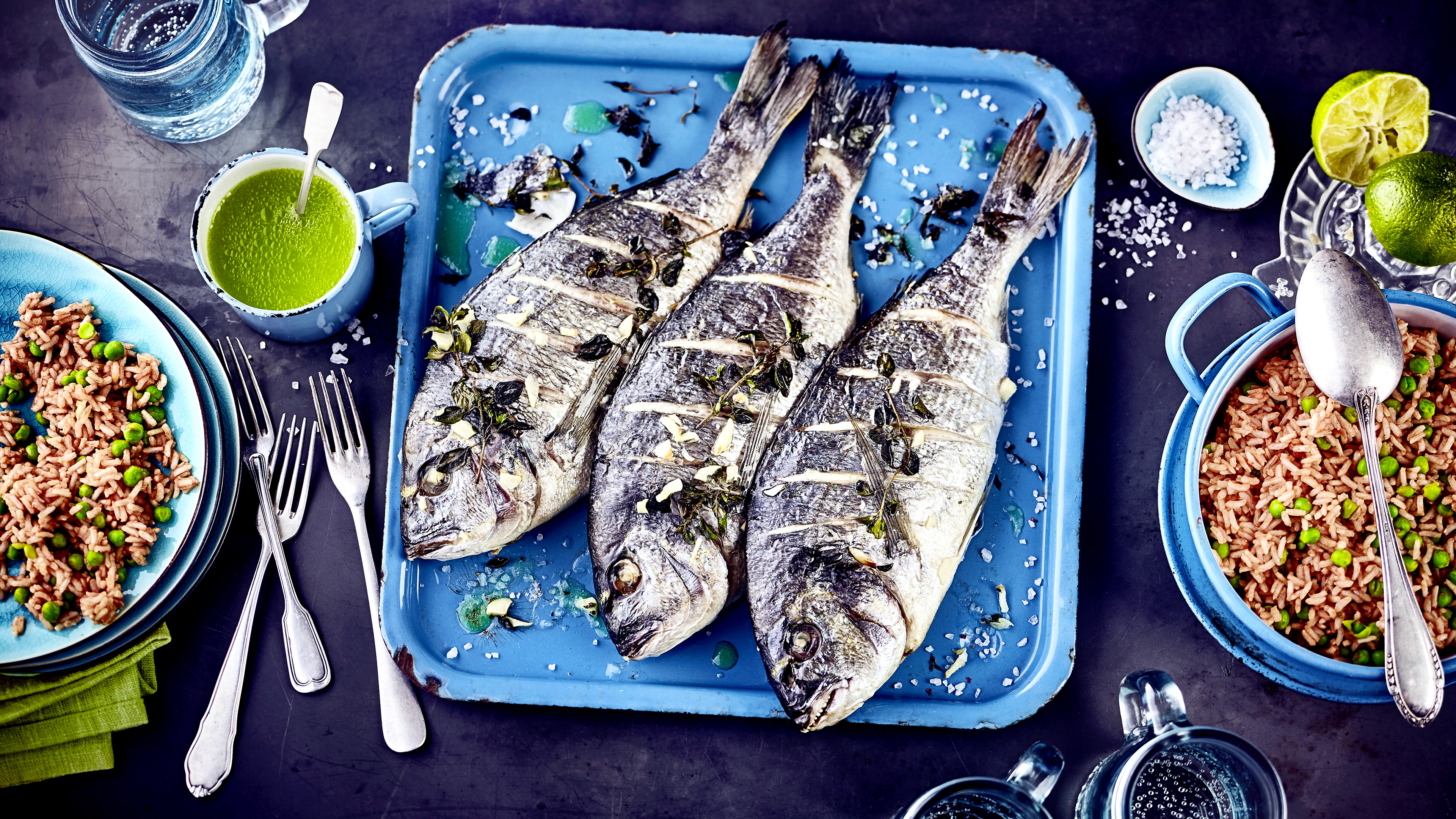 Dorade mit Limetten-Sauce