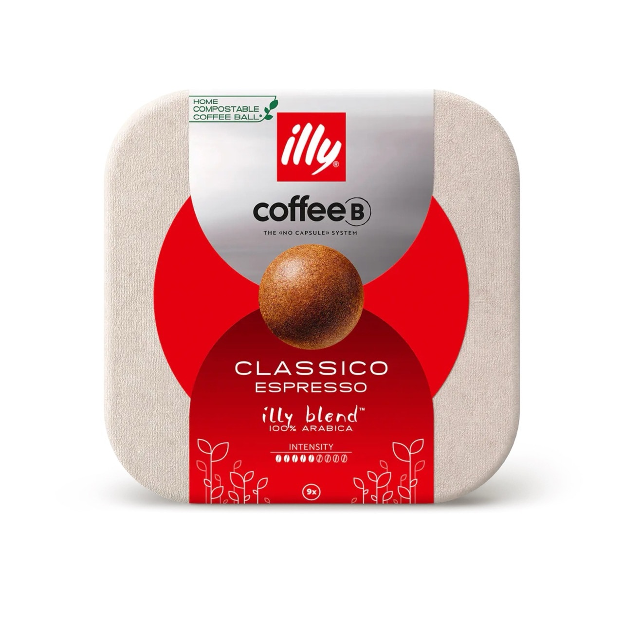 Classica Espresso illy blend 100 Prozent Arabica.