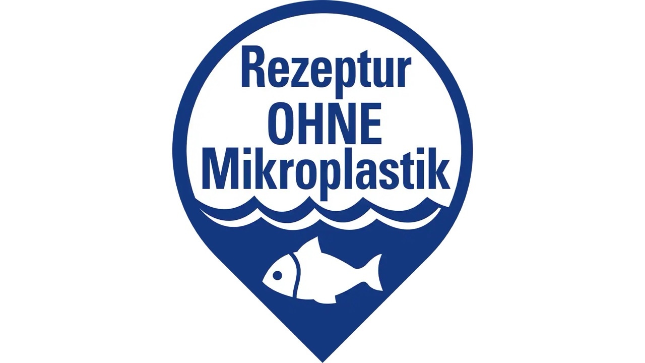 Siegel: Rezeptur ohne Mikroplastik.