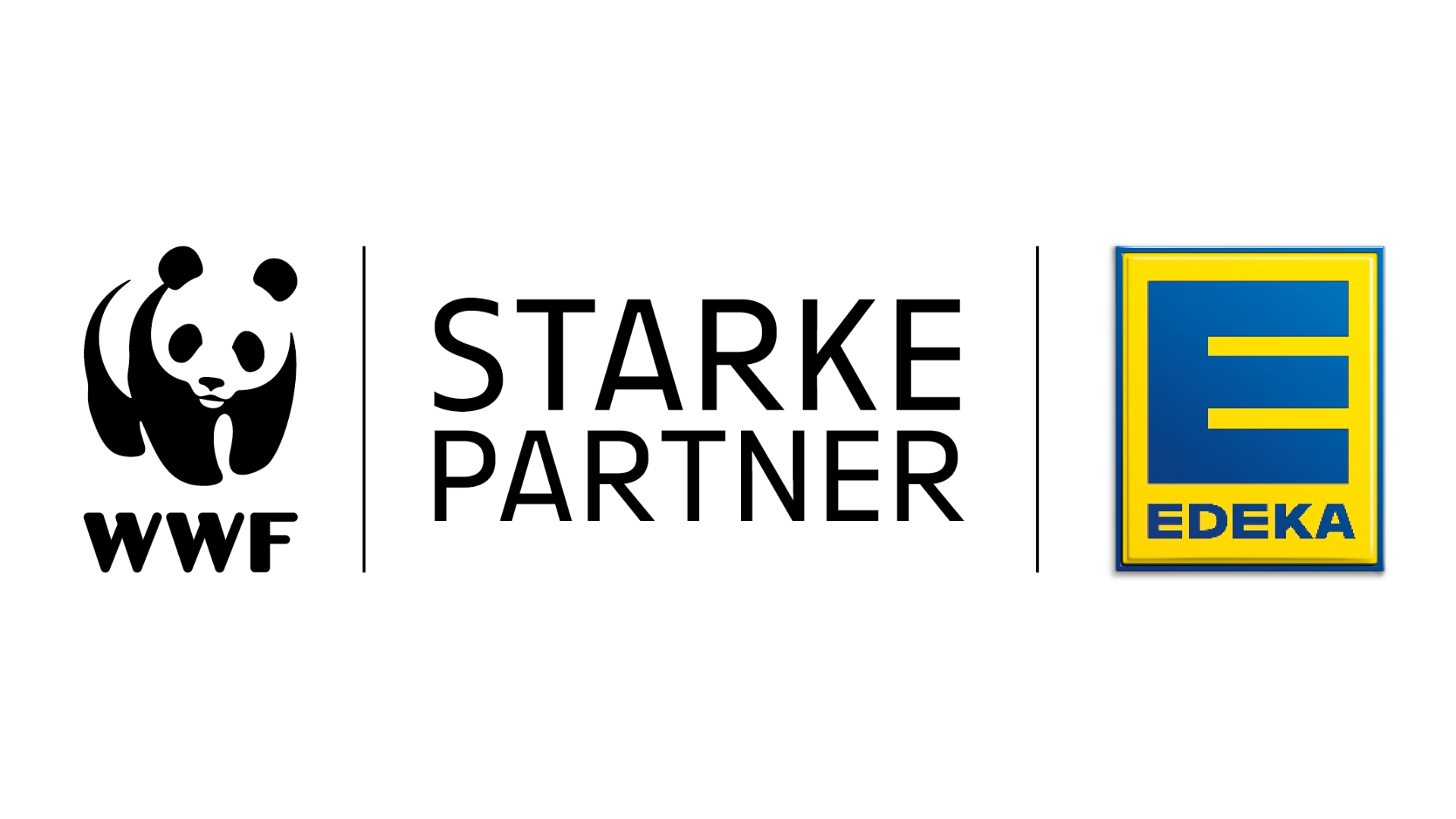 Partnerschaftslogo WWF Edeka