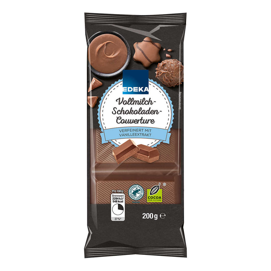 EDEKA Vollmilch-Schokoladen-Couverture
