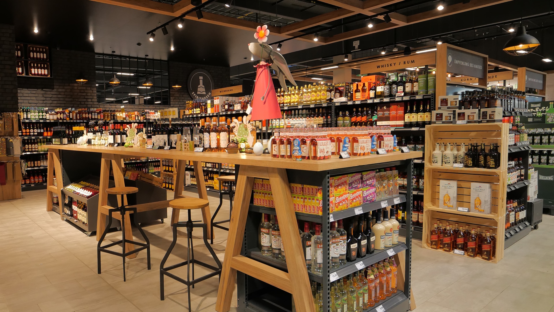 E center Neuruppin Wein-Sortiment