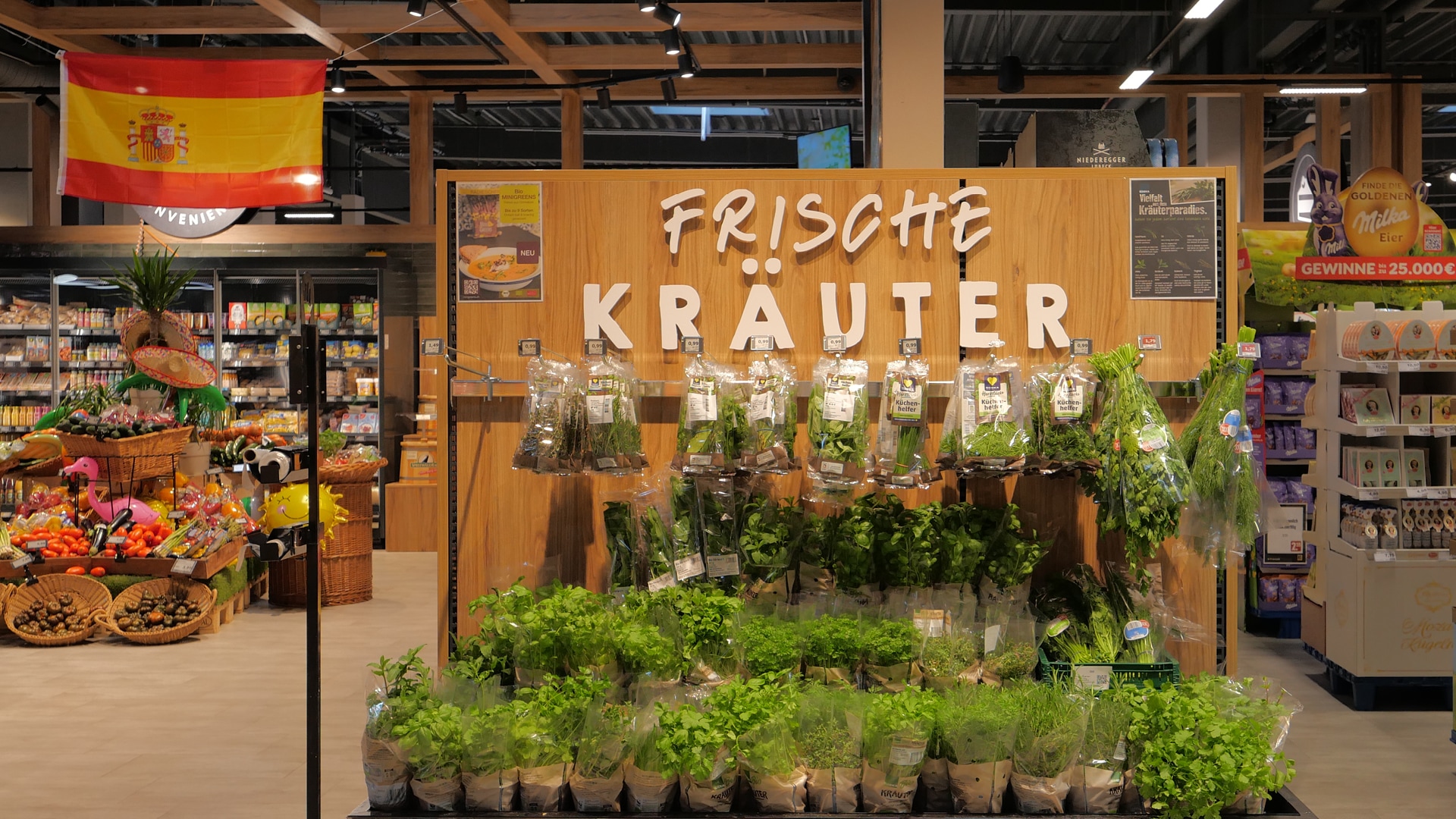 E center Neuruppin Frische Kräuter