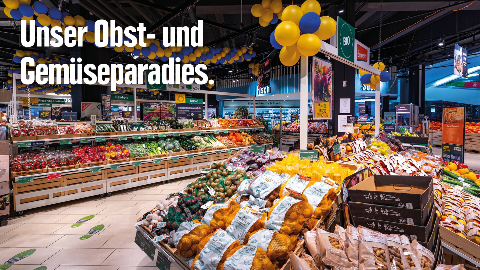 Unser Obst- und Gemüseparadies.