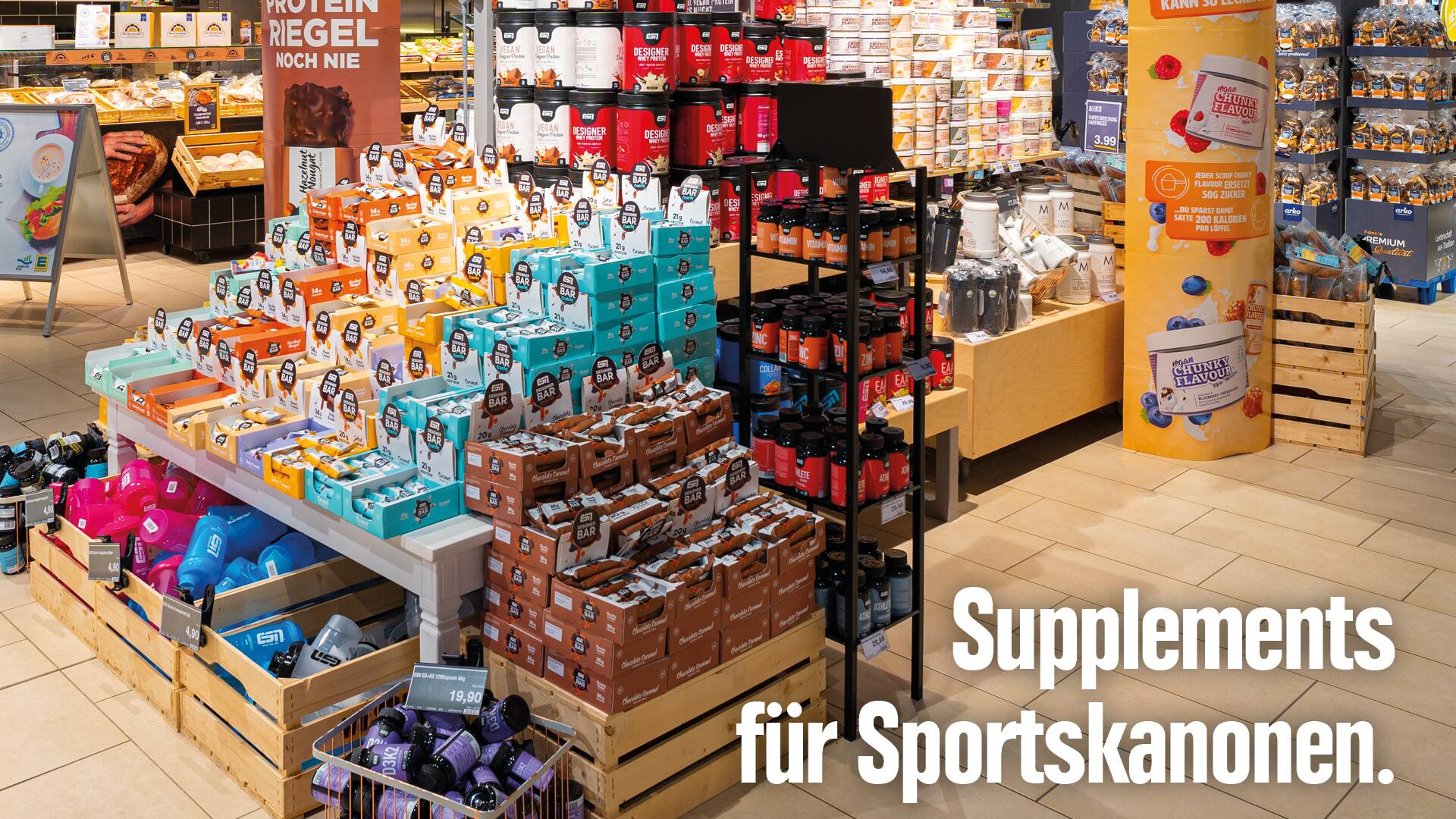 Supplements für Sportskanonen.